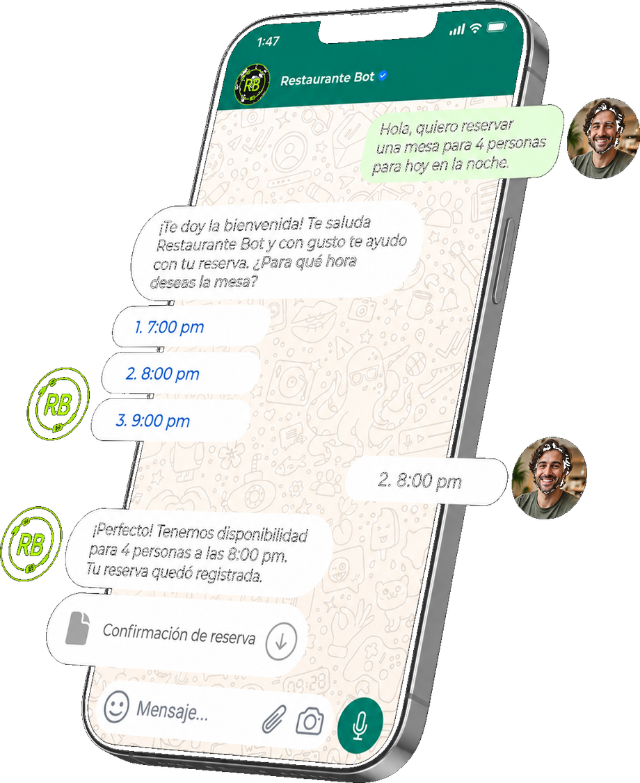 BChat — WhatsApp automatizado para tu negocio